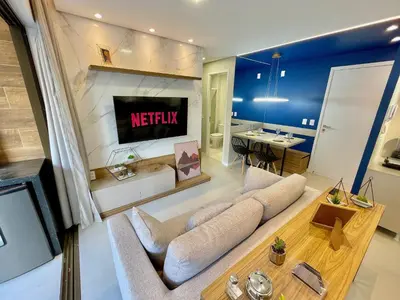 A planta de Be.live Residence - Meireles