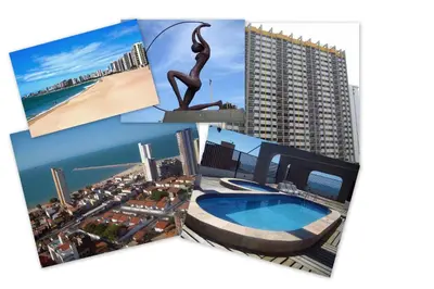 A piscina em ou perto de Apartamento Praia de Iracema