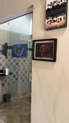 Uma casa de banho em Hostel Jericoacoariano