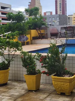 A piscina em ou perto de Flat via venetto ap 1501