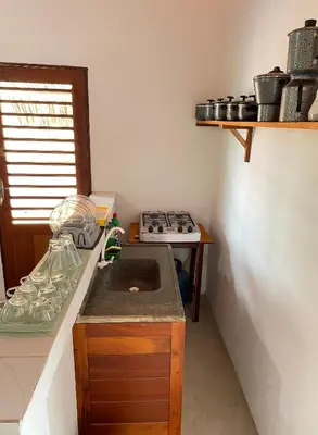 A cozinha ou kitchenette de Casa Ariacó