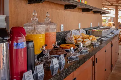 Refeições no hotel ou nas proximidades