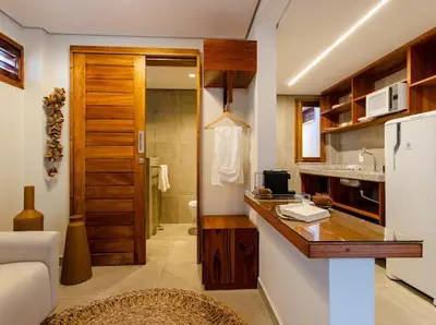 A cozinha ou kitchenette de Villa Nanui Jeri