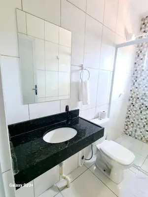 Uma casa de banho em Brisa & Mar do Preá-700 m da praia e 12 km de Jeri
