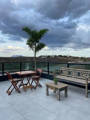 Uma varanda ou terraço em HOTEL GATAO
