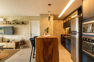 A planta de Wai Wai - Luxuoso Apartamento Térreo - Cumbuco