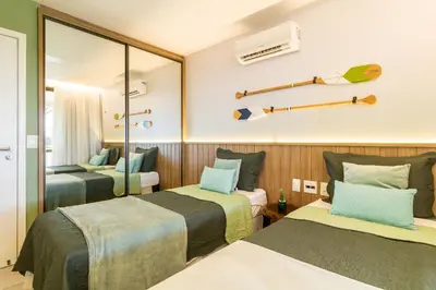 A planta de Wai Wai - Luxuoso Apartamento Térreo - Cumbuco