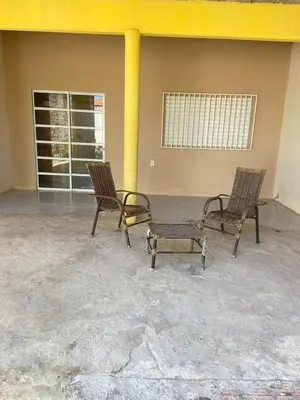 Um pátio ou outra área exterior em Casa do Charlles