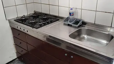 A cozinha ou kitchenette de Saint Martin 1105 LC FLATS Meireles