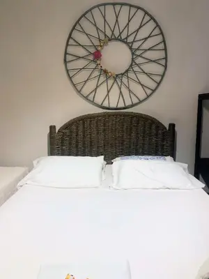 Uma cama ou camas num quarto em Bed & Breakfast Casa de Valeria