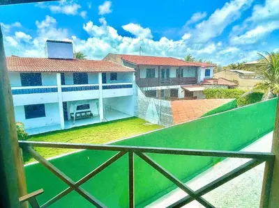 O edifício onde a casa de férias está situado