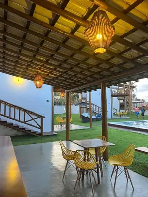 Uma varanda ou terraço em Kanto do Chico