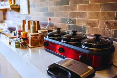 A cozinha ou kitchenette de Pousada do Lago