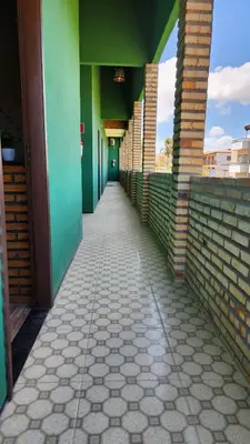 A planta de Suítes Green Village Flecheiras