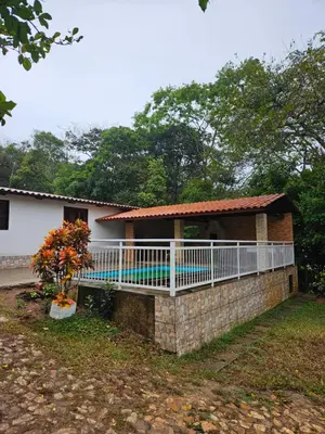 O edifício onde a casa de férias está situado