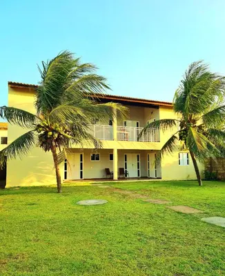 O edifício onde o apartamento está situado