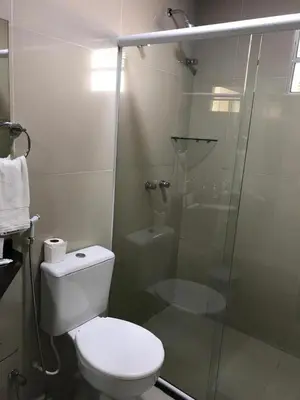 A planta de pousada fechada