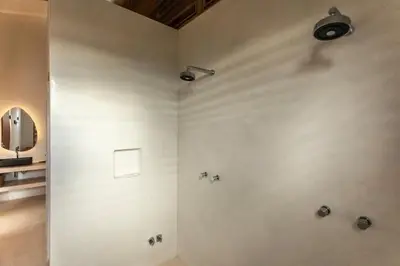 Uma casa de banho em Casa Norte Preá - BELÍSSIMA casa com piscina privativa e no melhor lugar do Preá!