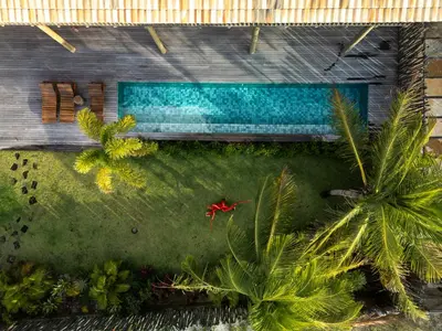 A piscina em ou perto de Casa Norte Preá - BELÍSSIMA casa com piscina privativa e no melhor lugar do Preá!