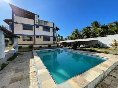 A piscina em ou perto de Apartamento na praia da tabuba com vista mar