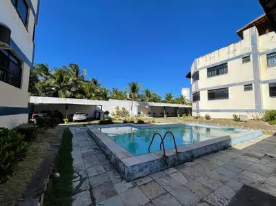 A piscina em ou perto de Apartamento na praia da tabuba com vista mar
