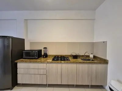 A cozinha ou kitchenette de Cumbuco Residence #203