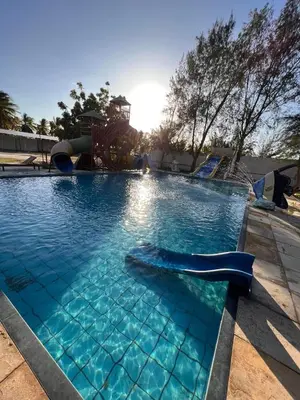 A piscina em ou perto de Pousada das Canoas