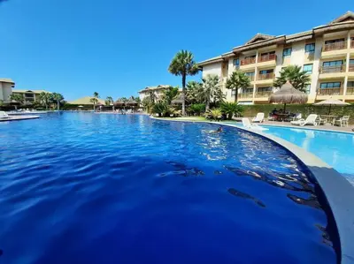 A piscina em ou perto de VG Sun - Apto C5 207 - Paraíso na Praia do Cumbuco