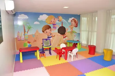 O clube infantil de VG Fun Praia do Futuro apto 213
