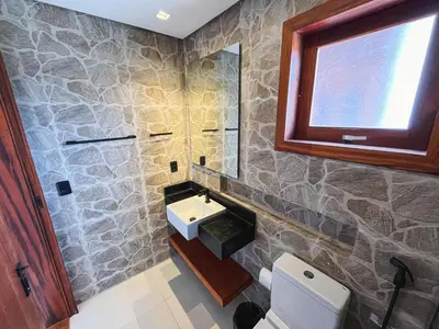 Uma casa de banho em Kamai Lodge Icaraí