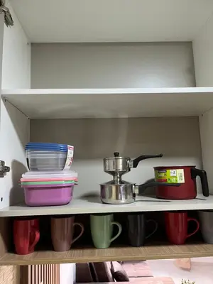 A cozinha ou kitchenette de Meireles Compact Apartamento 600m do aterro da praia de Iracema