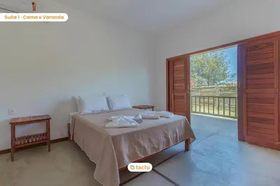 Uma cama ou camas num quarto em Apto 100m da praia no Pontal de Maceió por Tactu
