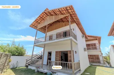 Uma varanda ou terraço em Apto c/ churrasqueira no Pontal do Maceió Tactu