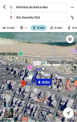 A planta de Via Venetto Flat