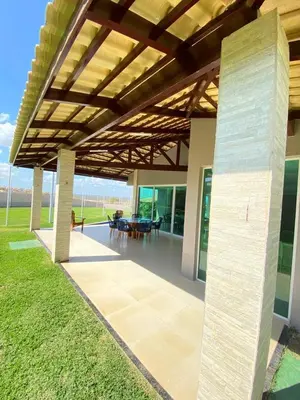 O edifício onde a casa de férias está situado