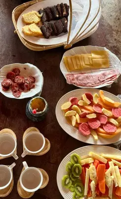 Refeições no hotel ou nas proximidades