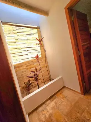 A planta de Chalés Mahalo J - Pontal de Maceió - Fortim
