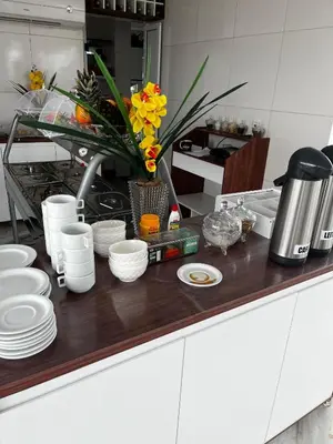 Comodidades para chá e café em WL IMPERIO HOTEL POUSADA