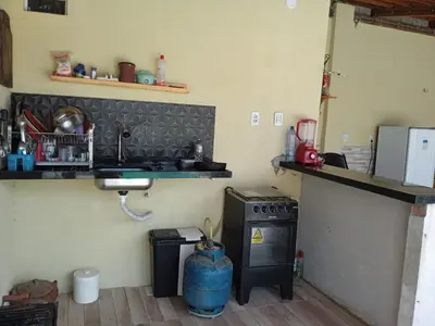 A cozinha ou kitchenette de Pousada Vista Verde