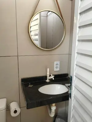 Uma casa de banho em Pousada Vista Verde