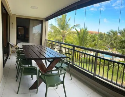 Uma varanda ou terraço em MANDARA LANAI - BL 25, APTO 202 - Aquiraz