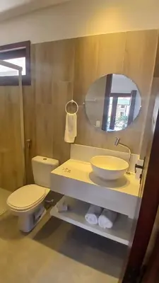 Uma casa de banho em Pousada Solarium