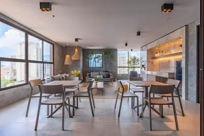 A planta de JSmart #604 - Studio na Aldeota por Carpediem