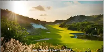 Paisagem natural perto do resort