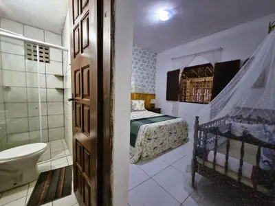 Uma casa de banho em Casa Praia da Caponga
