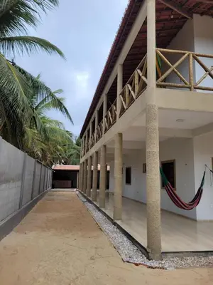 A planta de Casa da Bênção - Praia de Moitas