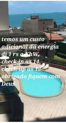 A piscina em ou perto de Apartamento Porto de Iracema