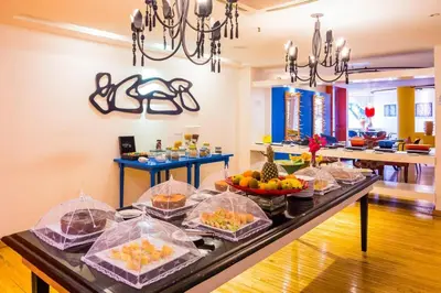 Refeições no aparthotel ou nas proximidades