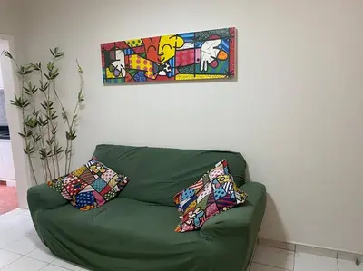 A planta de Apartamento Fortaleza, Praia de Iracema.