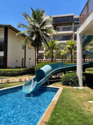 A piscina em ou perto de Ap Beach Park Living Porto das Dunas